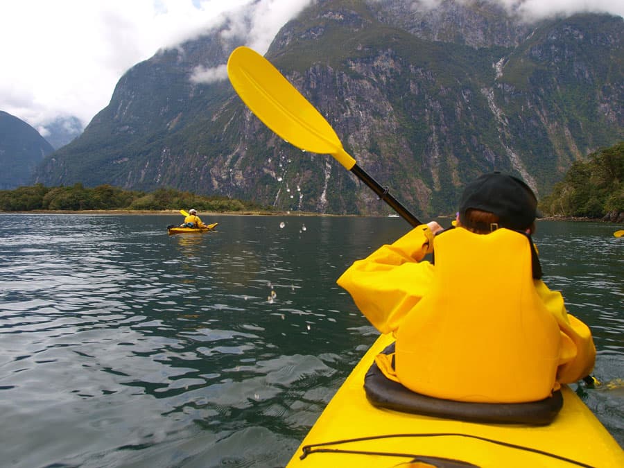 Kayak safety briefing