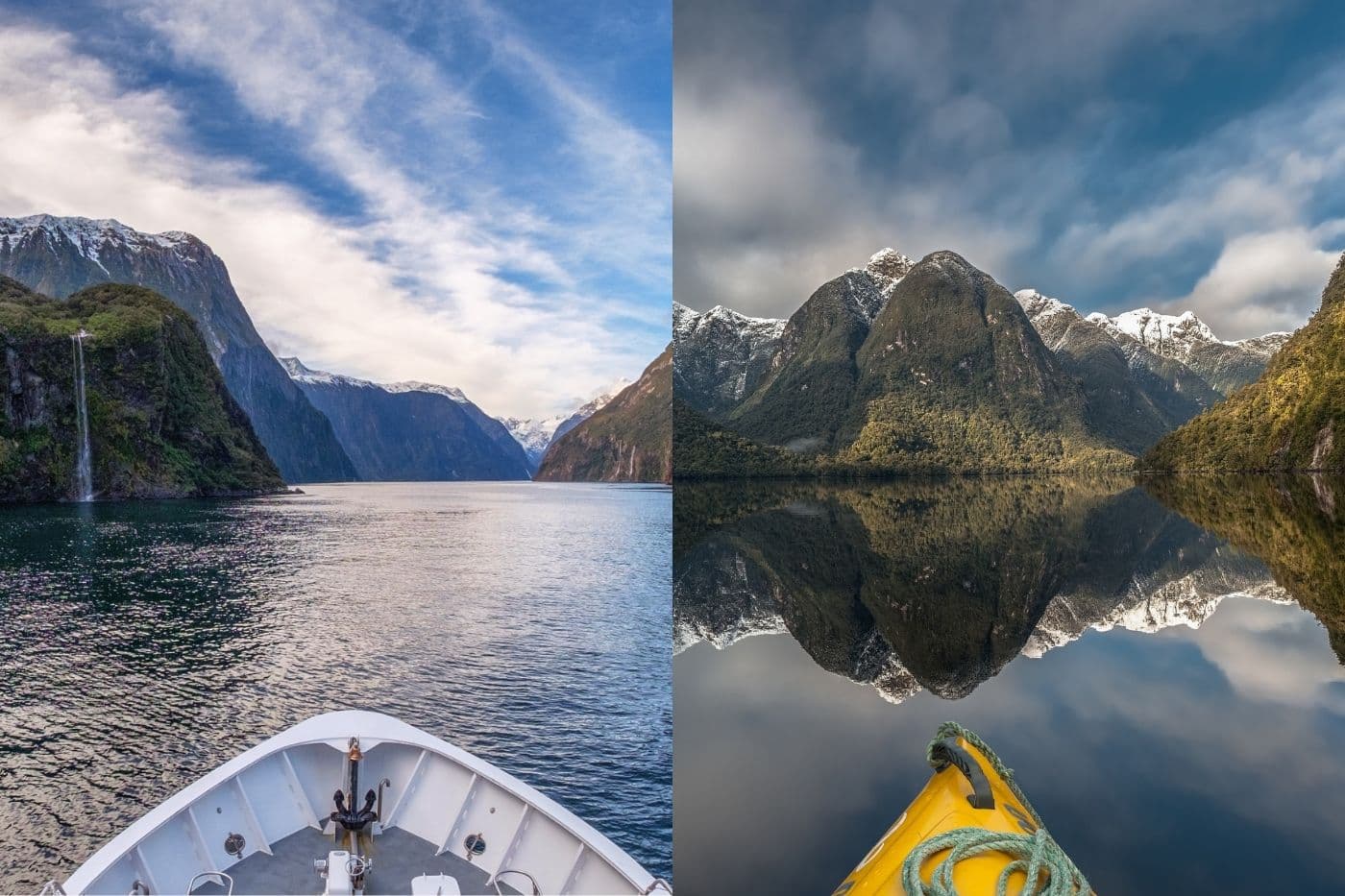Milford Sound or Doubtful Sound - Comparison of both fjords