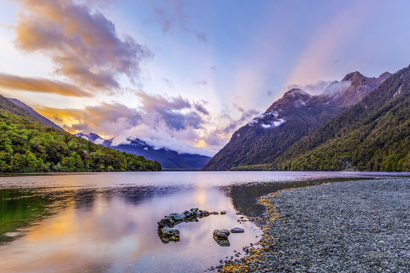 Milford Road - Ruta panorámica hacia Milford Sound