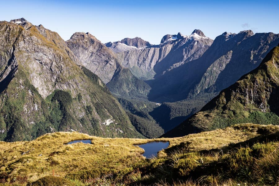 Mackinnon Pass sur le Milford Track