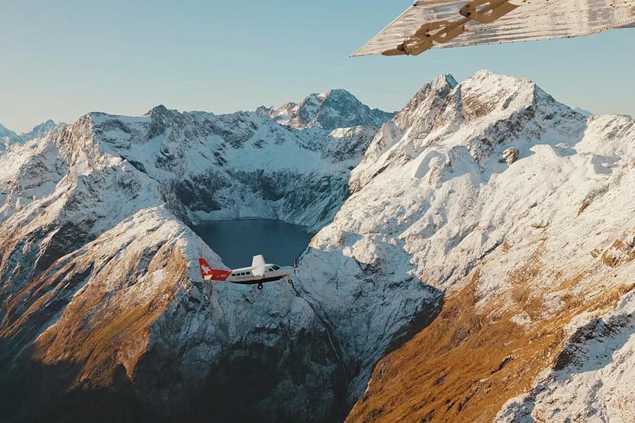 Survol en hélicoptère de Milford Sound