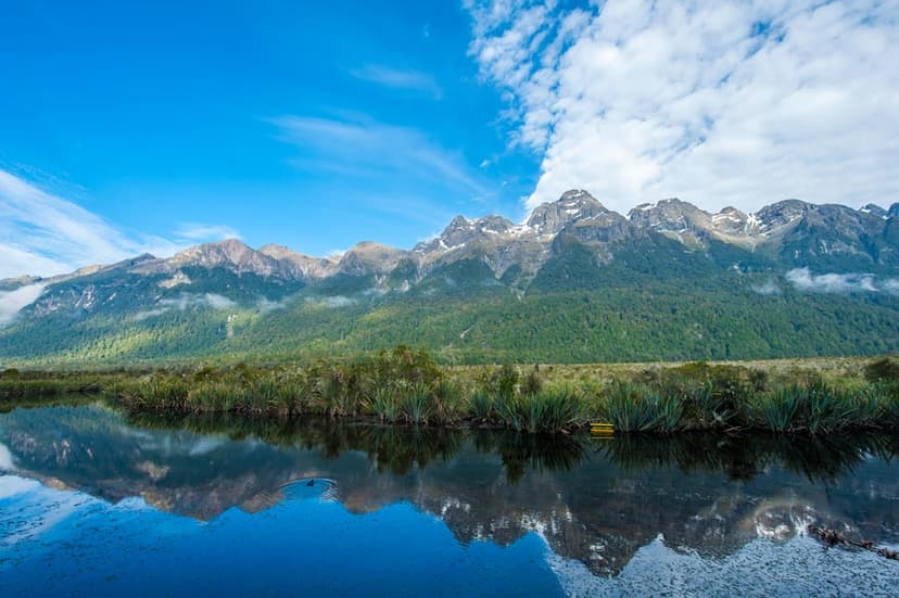 Mirror Lakes - Reflection of Earl Mountains