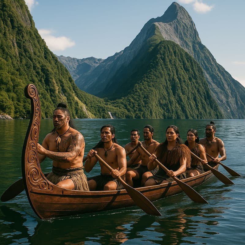 Descubrimiento de Milford Sound por los maoríes